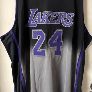 New LA Lakers Kobe Bryant Fadeaway Adidas Swingman Jersey Limited NWT XXL